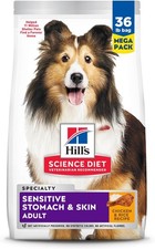 Adult Sensitive Stomach  Sensitive Skin Dry Dog Supplies, 36-lb bag