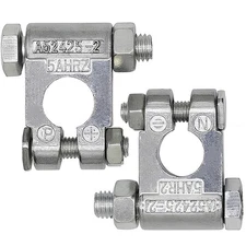 KeeRoarin Heavy Duty Marine Battery Connectors - Car Battery Terminal Clamps,...