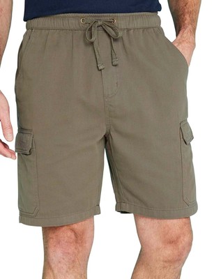 Herren Cargo Short zum Überziehen Baumwolle von Pegasus