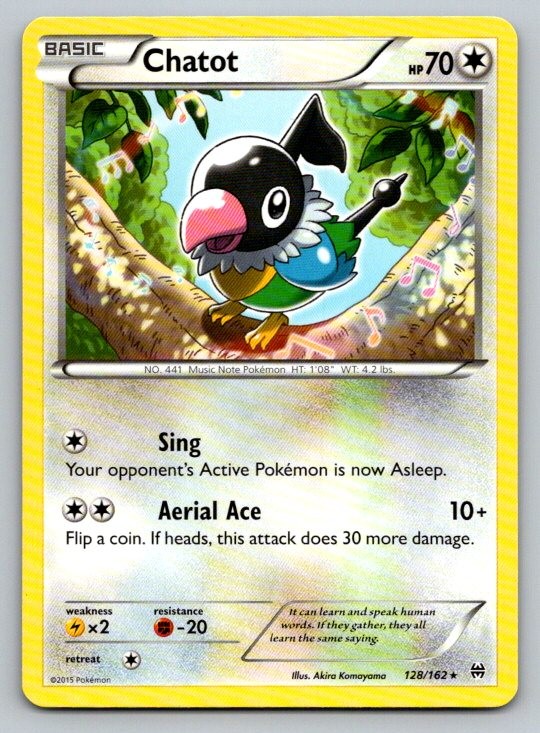 Chatot XY - BREAKthrough 128/162 NM