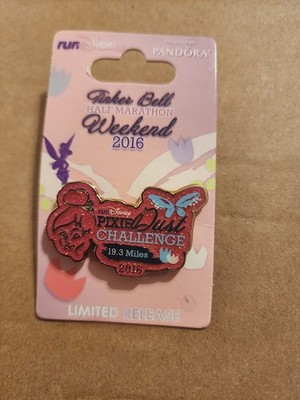 RunDisney Pin Marvel Challenge Disneyland Marathon 5k 10k 13.1 19.3 Dumbo Wars
