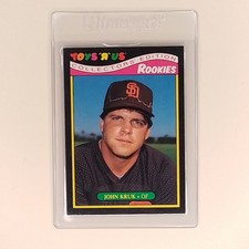 1987 Topps Toys R Us Rookies - John Kruk #17 (RC) San Diego Padres Baseball Card
