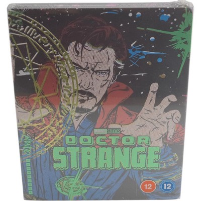 Doctor Strange 4K Ultra HD + Blu-Ray Steelbook Mondo X Zavvi 2021 Region Frei