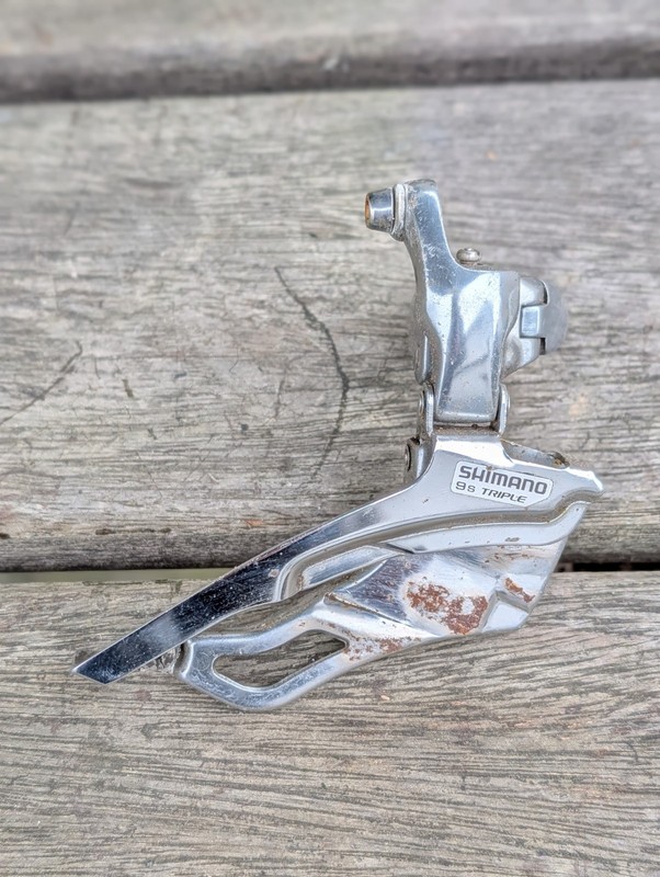 SHIMANO DEORE FD-R453 - 50T - 3 X 9 SPEED - 31.8MM - DOWN SWING - FRONT MECH