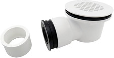 Low Profile Shower Drain Kit for 2  Side Outlet Shower Drain  With 1.5  Adapter M
