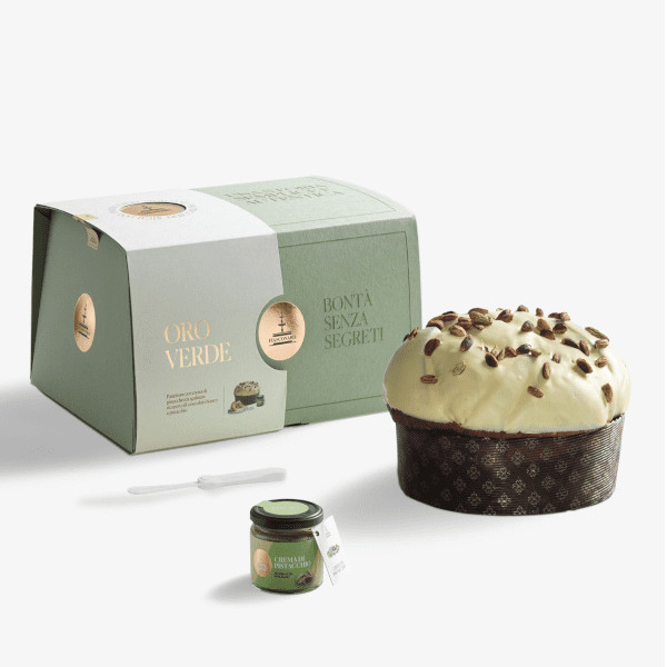 Fiasconaro Oro Verde, Panettone Con Crema Al Pistacchio, 1Kg-image