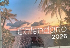 2026 Calendario a Color en Español Con Versos Biblicos Por Cada Dia