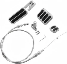 98-02 Camaro Firebird Alum Gas Pedal Assembly W/36'' Throttle Cable Bracket Kit