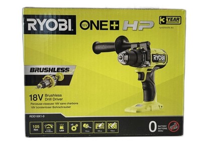 Ryobi RDD18X1-0 18V ONE+ HP Brushless Akku Bohrschrauber 105 Nm Solo