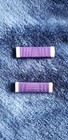 New ListingWw Ii Us Military Pin Back Wound Purple Ribbon Medal Award 2 Pc Lot Estate Find