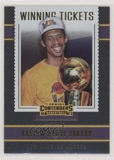 2017-18 Panini Contenders Winning Tickets Kareem Abdul-Jabbar #4 HOF 3q9