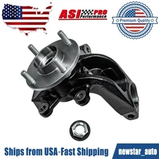 Front Right Steering Knuckle+ Wheel Hub Bearing Fit 2006 2007-2011 Ford Focus.