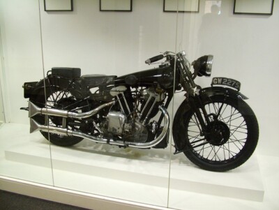 1928 Brough Superior ss100 A4 Foto