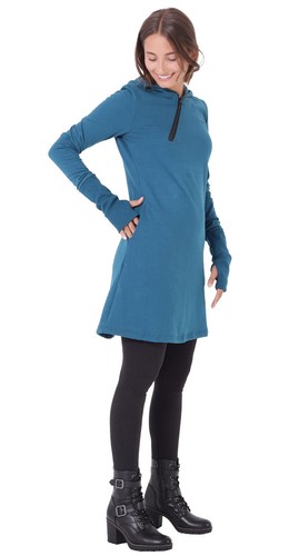 PUREWONDER Sweat-Kleid mit Kapuze Einfarbig dr17 - Bild 24 von 30