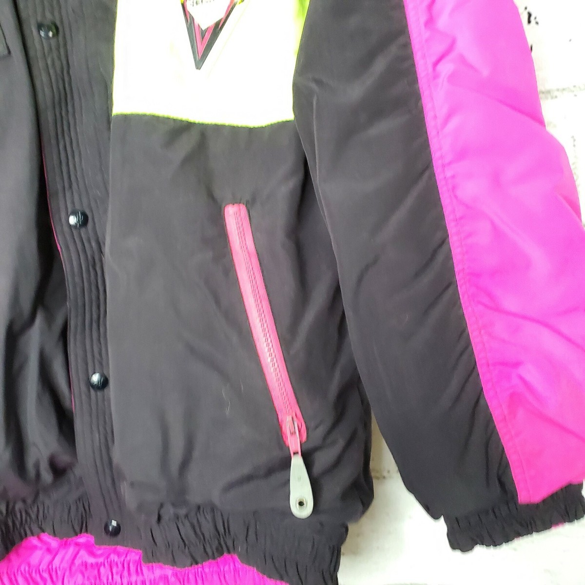 K2 Vintage 80's Vertical Velocity Womens Large Ski Jacket Pink
