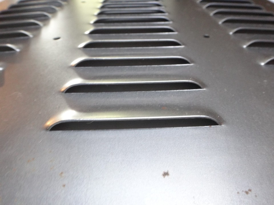 Hot Rod Hood 3 Row 106 Louver 18 Gauge Bare Steel Sheet Metal