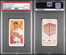 Matt Olson, High Series-95 Morton Brick /25 - 2023 Topps 206 - PSA 10 GEM MT