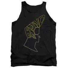 JOHNNY BRAVO BRAVO HAIR Licensed Men's Tank Top Sleeveless Tee SM-2XL