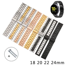 18mm 24mm 20mm 22mm Stainless Steel Strap Replacement Link Bracelet Watch Bands