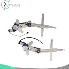 For Pontiac Firebird Chevy Camaro 1993-2002 Pair Front Window Regulator & Motor