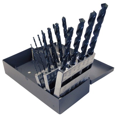 CHICAGO-LATROBE 69884 Jobber Drill Bit Set,List# 120,15 Pc 6WUE1