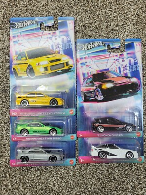 Hot Wheels 90's Street Scene (Full Set)