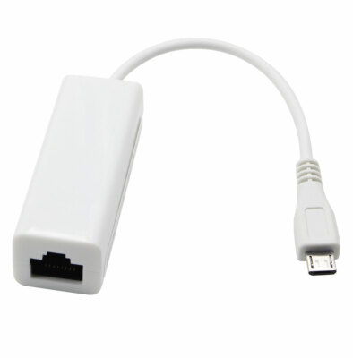 Micro USB OTG LAN USB HUB Port Ethernet RJ45 for Raspberry Pi Zero