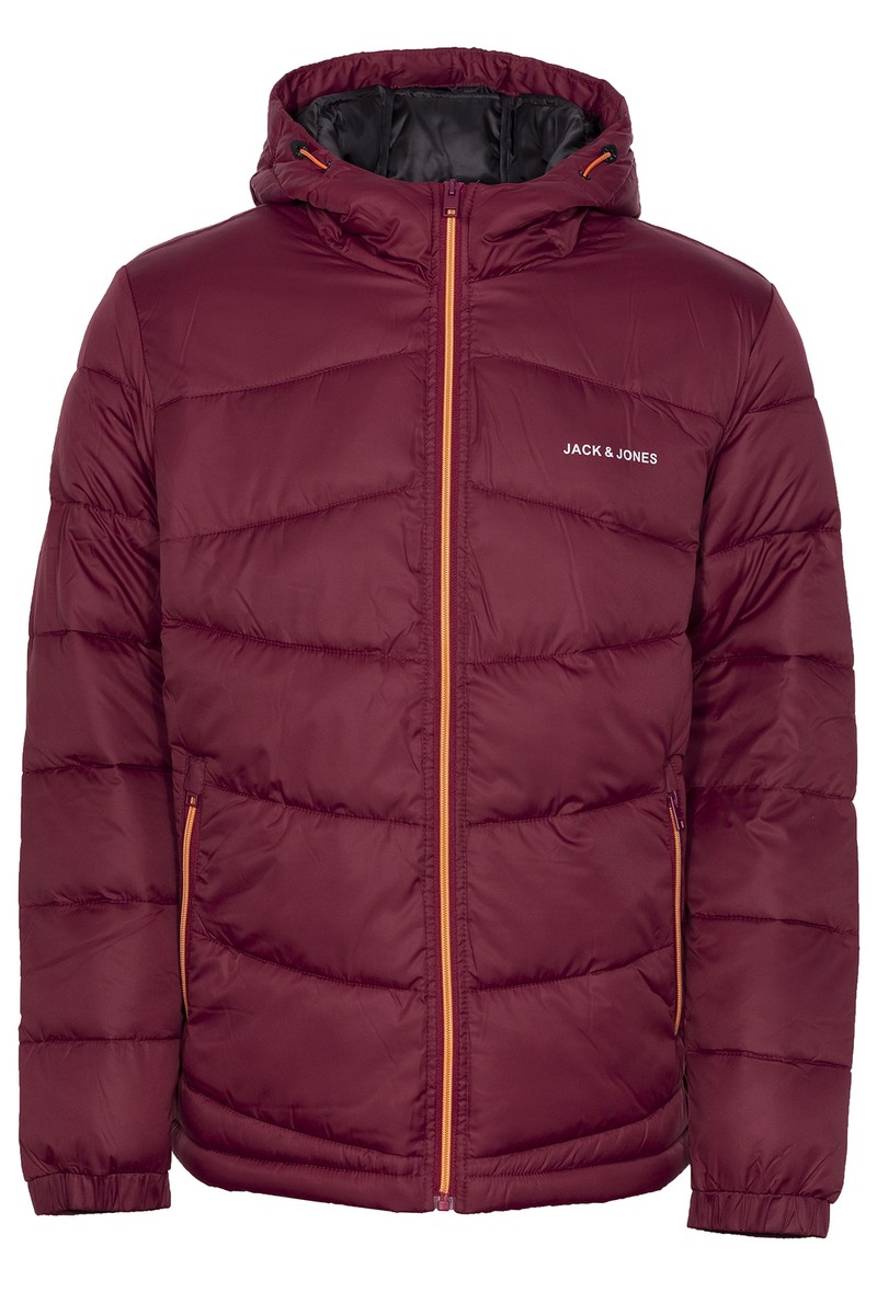 Puffer Jacket Jack And Jones Winterjacke Rot Jack Jones Quilted
