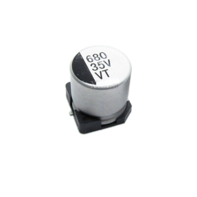 100PCS NEW Chip aluminum electrolytic capacitor 35V680UF 12*13