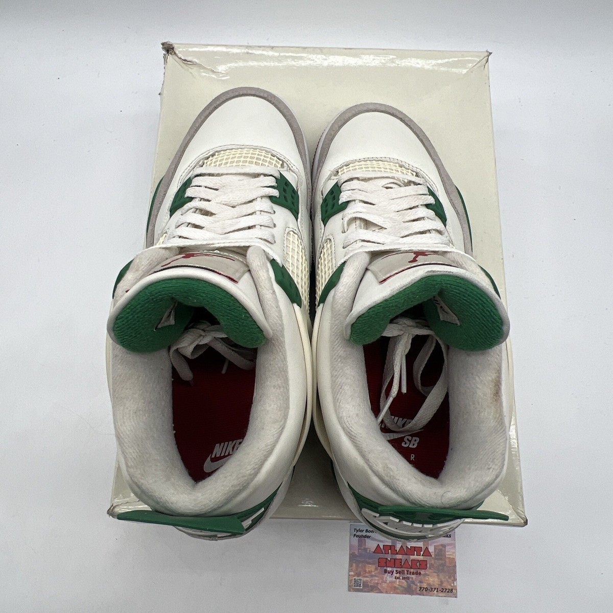NIKE AIR JORDAN 4 SB 27センチ Jordan 4 Retro SP x Nike SB Mid Pine Green for Sale