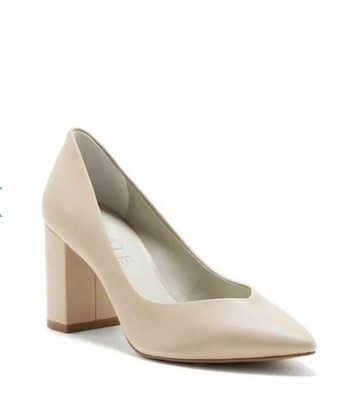 saffy block heel pump