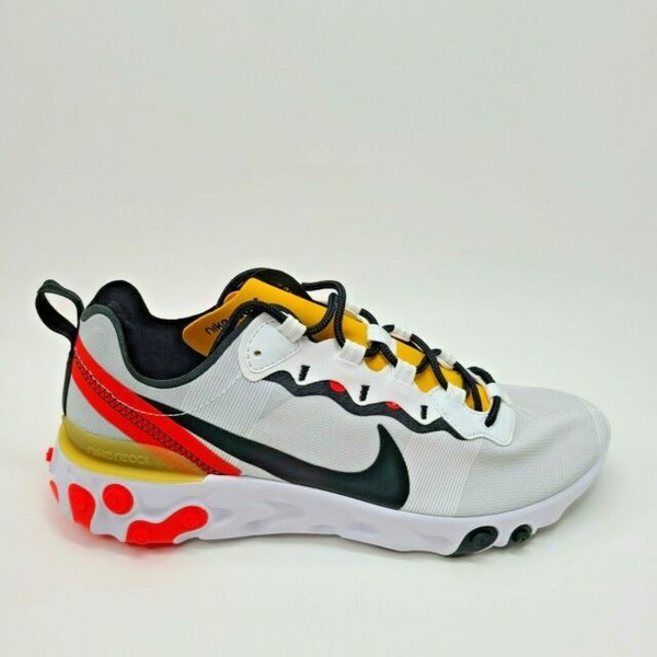 nike react element 55 tour yellow