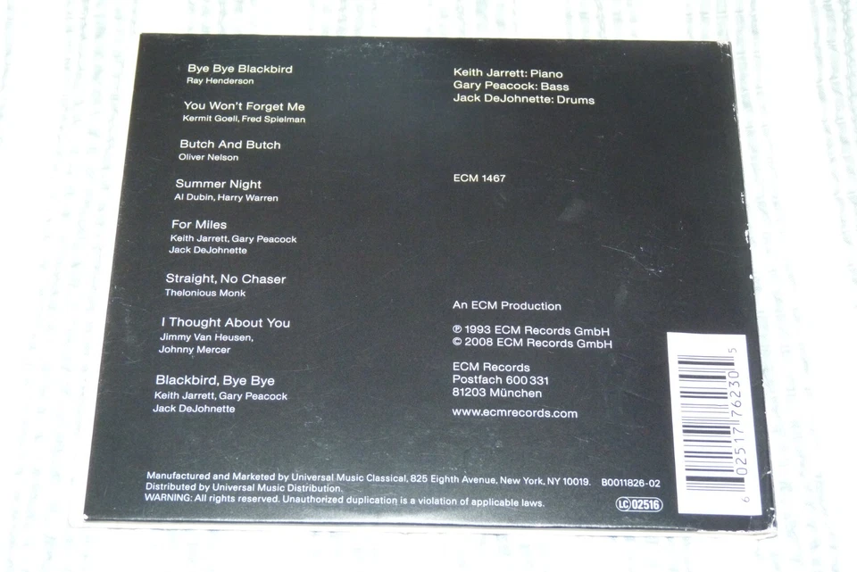 KEITH JARRETT * BYE BYE BLACKBIRD - Image 2 of 2