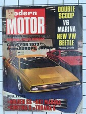 Modern Motor 1973 magazine bundle x8