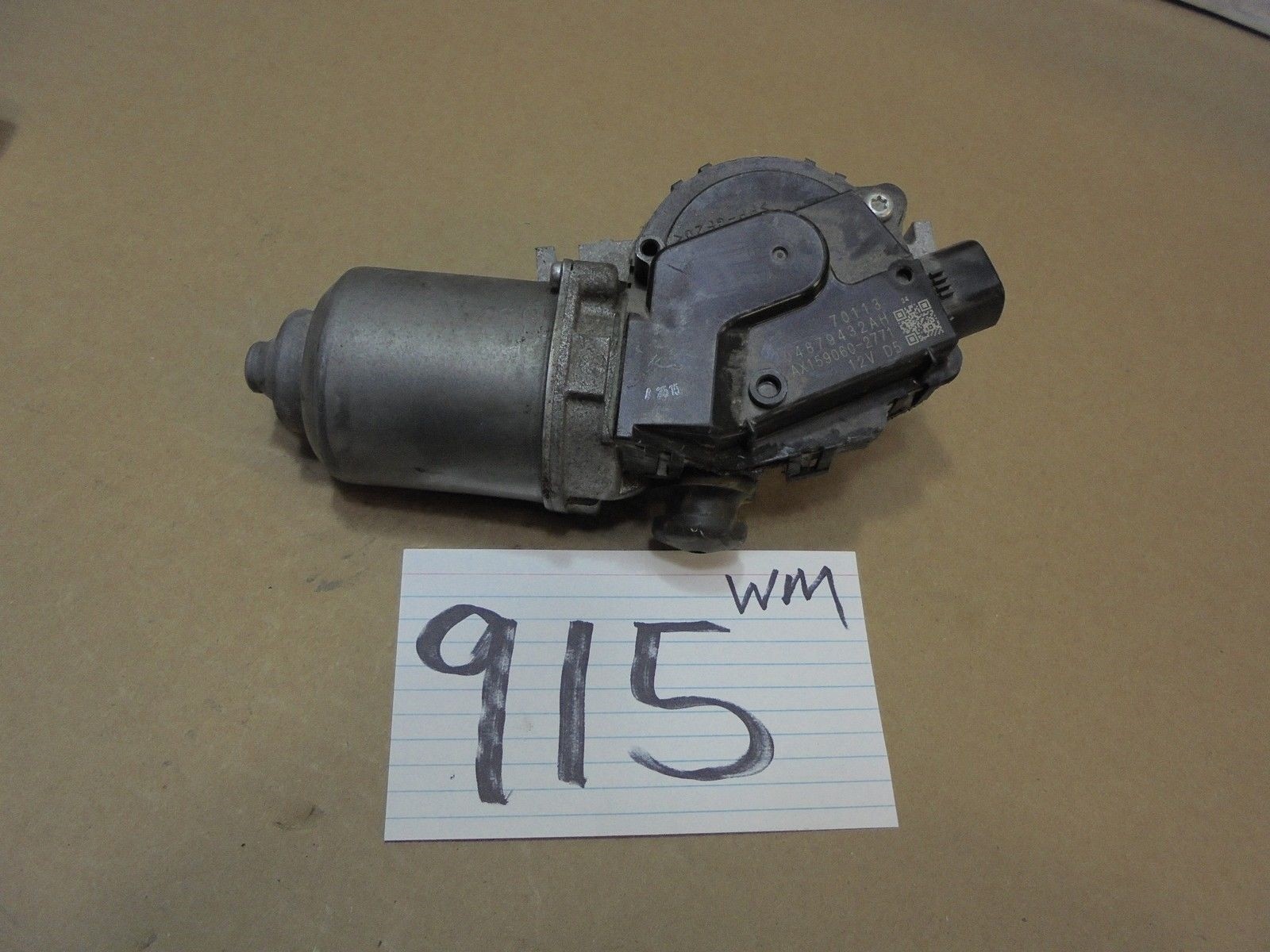 2007 - 2016 Jeep Patriot FRONT Used front Windshield Wiper Motor #915-WM