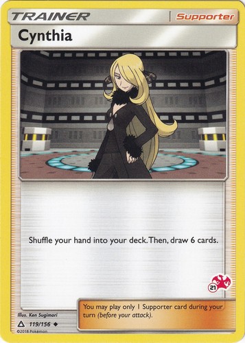 Cynthia 119/156 Uncommon Ultra Prism Pokemon Near Mint