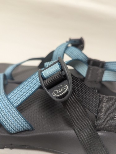 CUSTOM 1" HIGHER LEFT VINTAGE ASSEMBLED IN USA CHACO SPORT SANDALS WOMEN 9 - Picture 4 of 8