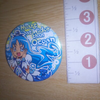 A70401 Heartcatch Pretty Cure PreCure Can badge Pretty Store Limited Cure Marine