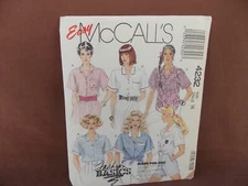 McCalls Misses Shirt Size 14 Uncut Pattern 4232