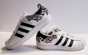 adidas superstar womens flower