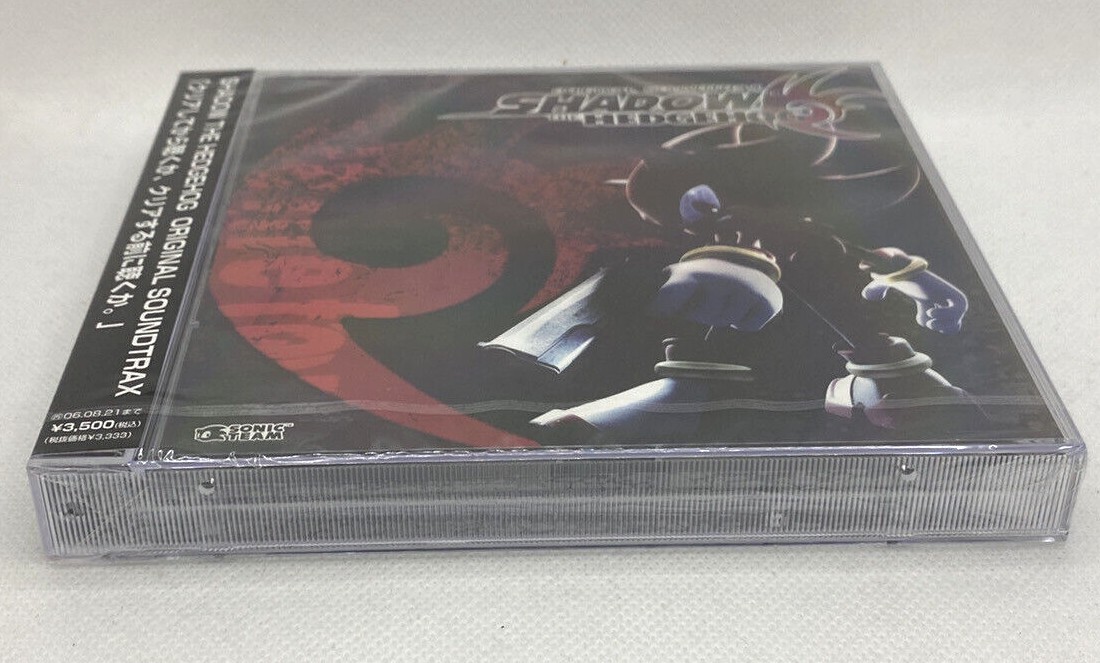 シャドウザヘッジホッグ オリジナル・サウンドトラックス CD 廃盤 SHADOW THE HEDGEHOG ORIGINAL SOUNDTRAX CD 2 discs 90 tracks