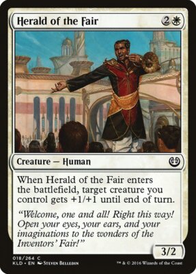 4x Herald of the Fair - NM - Kaladesh - SPARROW MAGIC