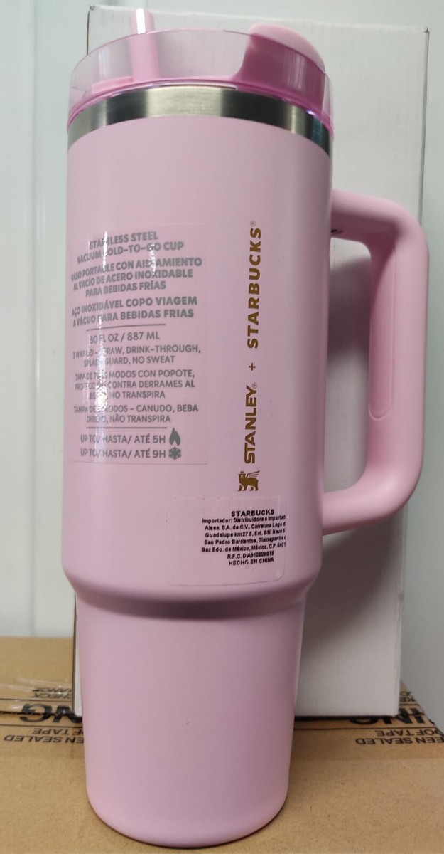 Stanley X Starbucks Rosa Pink Mexico Marzo 2024 Exclusive | eBay