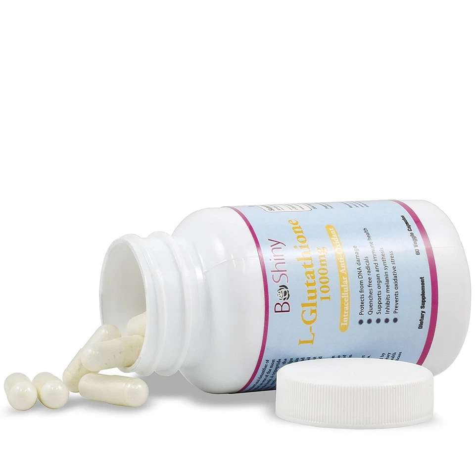 BeShiny L-Glutathione Skin Whitening pills 1000mg Supplement Antioxidant Anti - Image 4 of 4