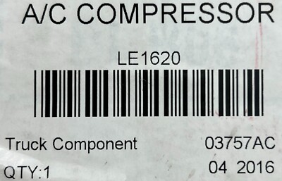 LE1620 Peterbilt Truck A/C Compressor - Brand New | eBay