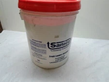 50 Lb Pail: Sanico Fresh Laundry Detergent Powered Low Foam