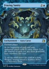 MTG Fraying Sanity (19/103) Wilds of Eldraine Enchanting Tales LP