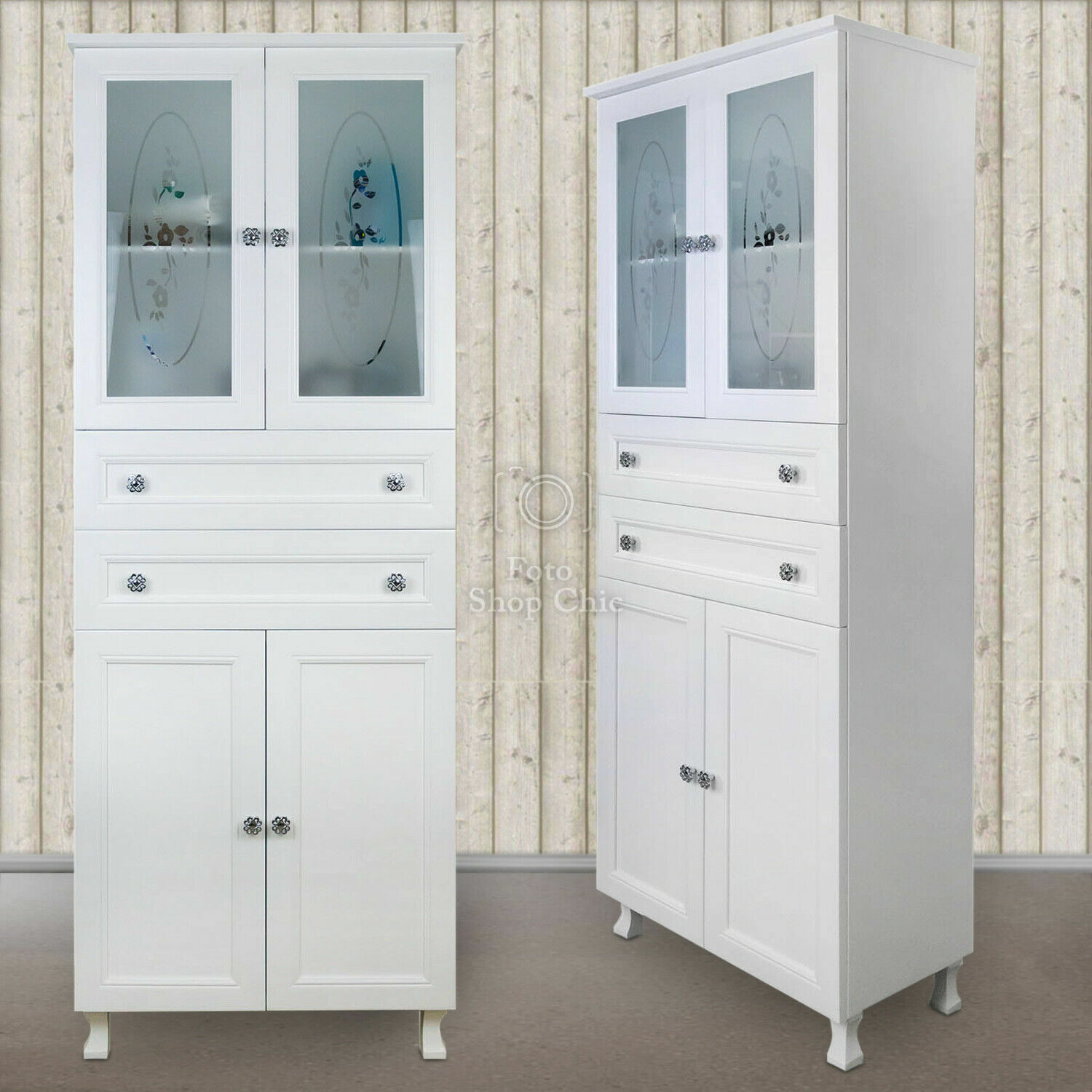 mobile bagno a colonna bianco