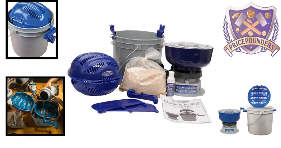 Kit de polimento de cartucho de latão profissional - Copo e peneira Quick-N-EZ - Imagem 2 de 4