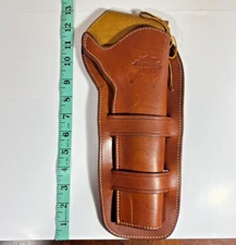 Guide Gear Brown Leather Double Loops Crossdraw RH Hip Holster